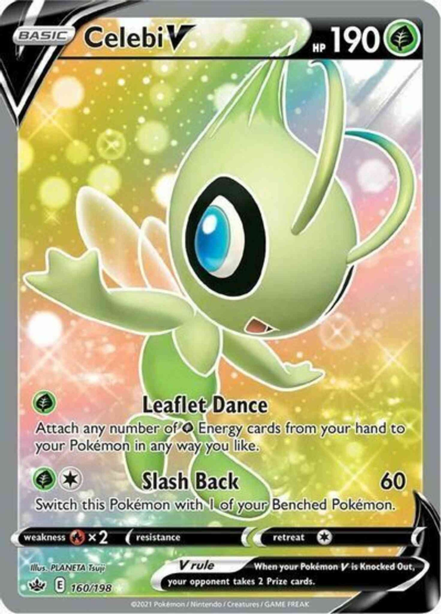 Celebi V - 160/198 - Rare Ultra [swsh6-160] [Ultra]