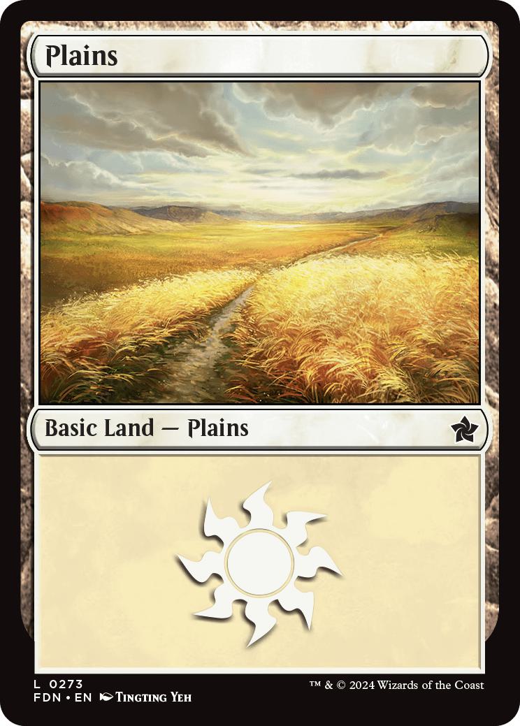 Plains [273] [Foundations] [Non-Foil]