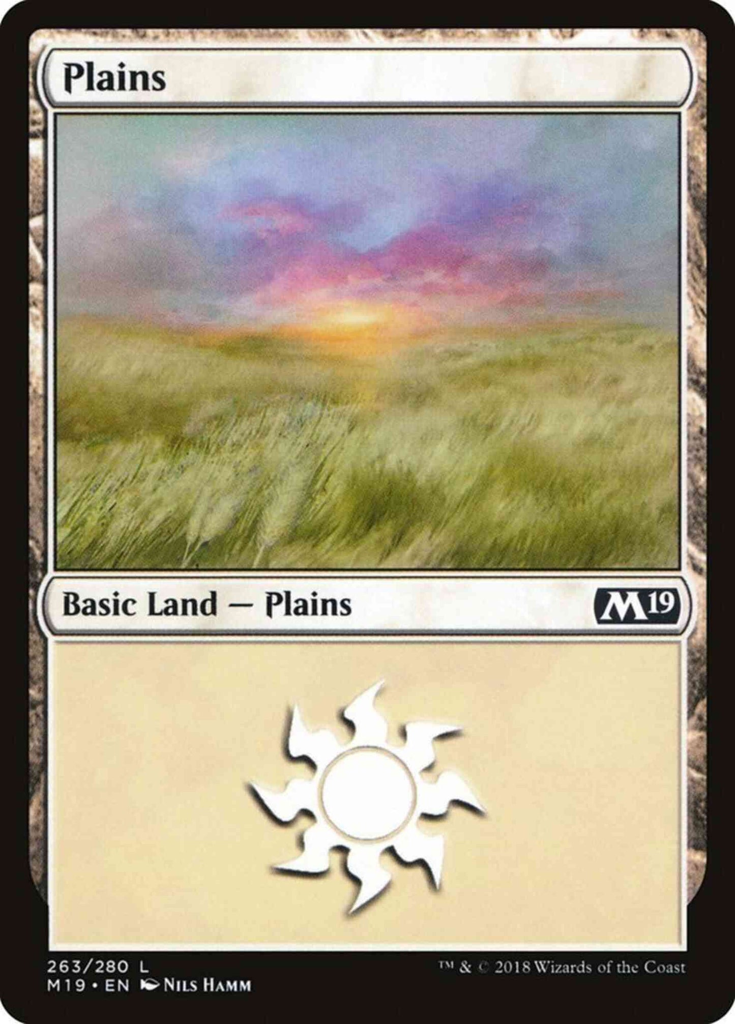 Plains [263] [Core Set 2019] [Non-Foil]