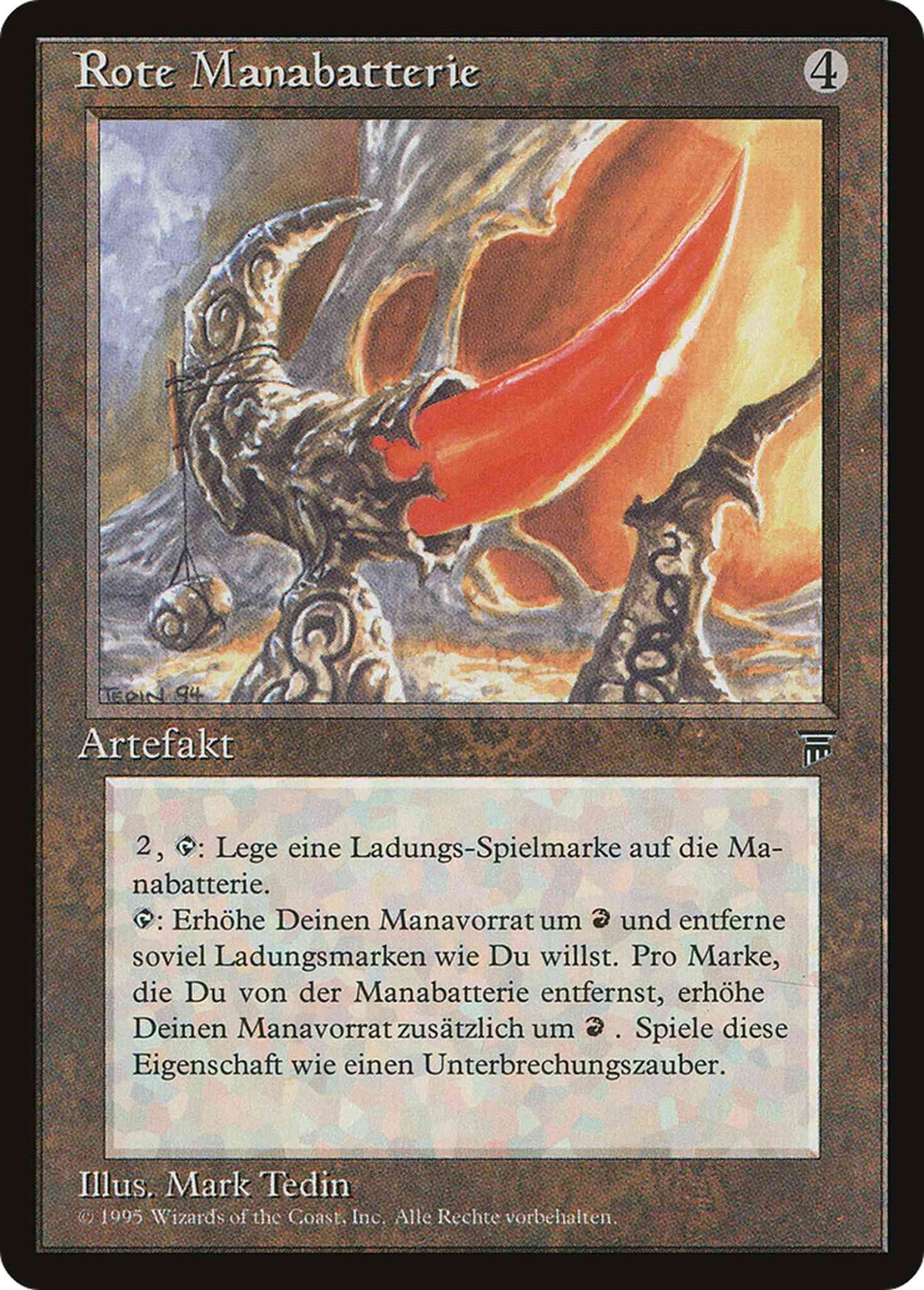 Red Mana Battery - German [155] [Renaissance German] [Non-Foil]