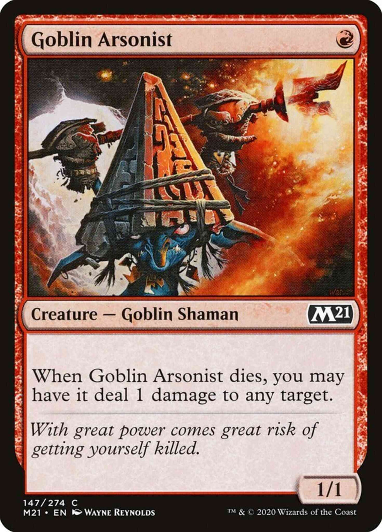 Goblin Arsonist [147] [Core Set 2021] [Non-Foil]