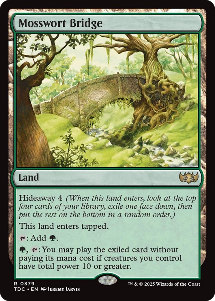 Mosswort Bridge [379] [Tarkir: Dragonstorm: Commander] [Non-Foil]