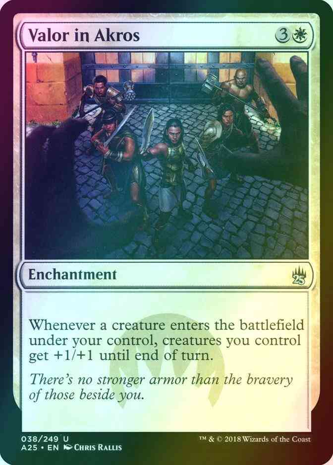 Valor in Akros [38] [Masters 25] [Foil]