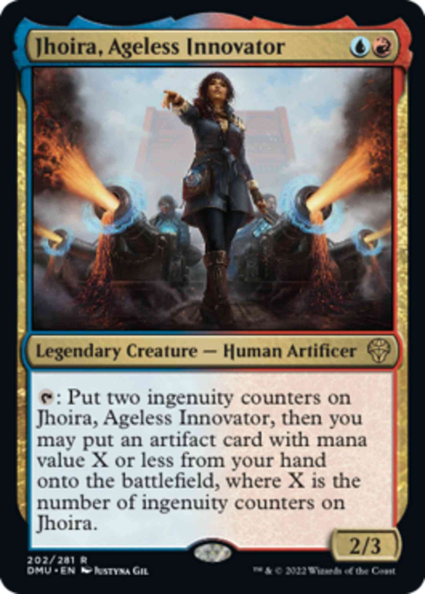 Jhoira, Ageless Innovator [202] [Dominaria United] [Non-Foil]