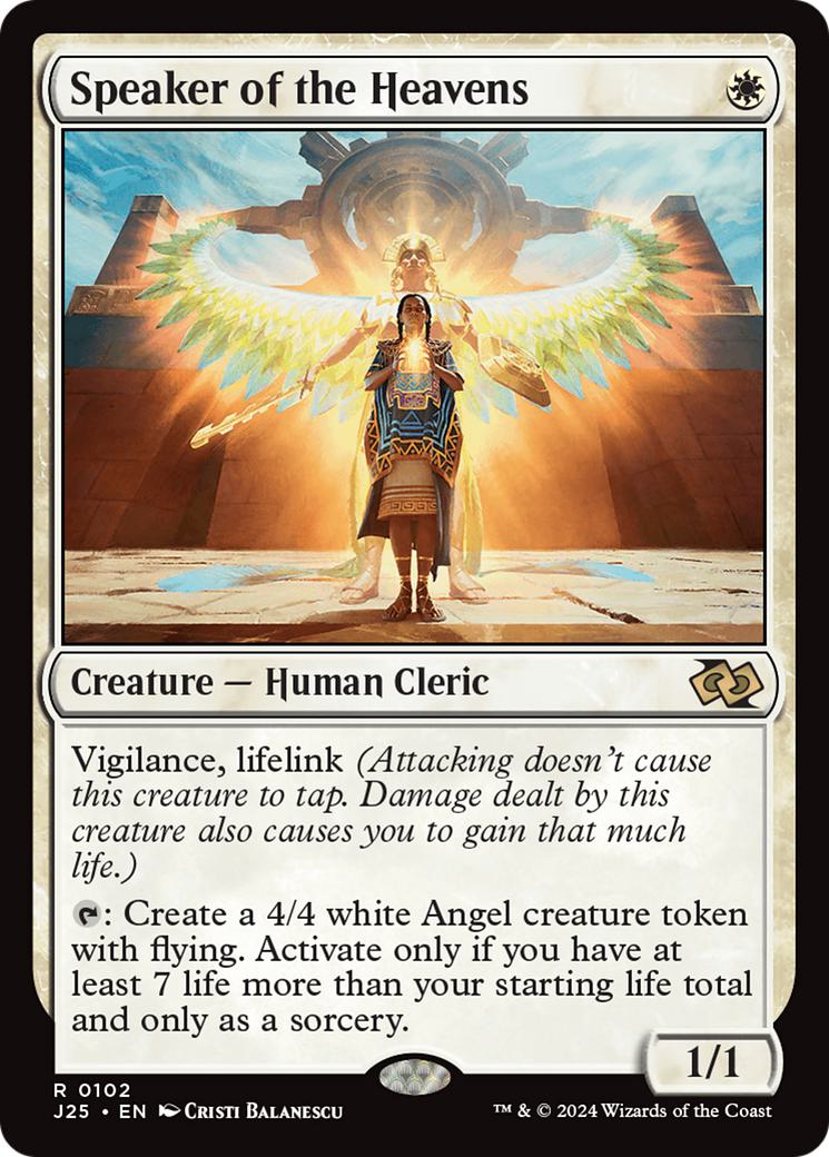 Speaker of the Heavens [102] [Foundations: Jumpstart] [Non-Foil]