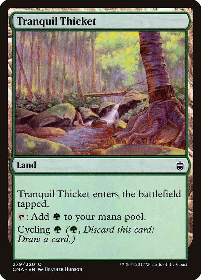 Tranquil Thicket [279] [Commander Anthology] [Non-Foil]