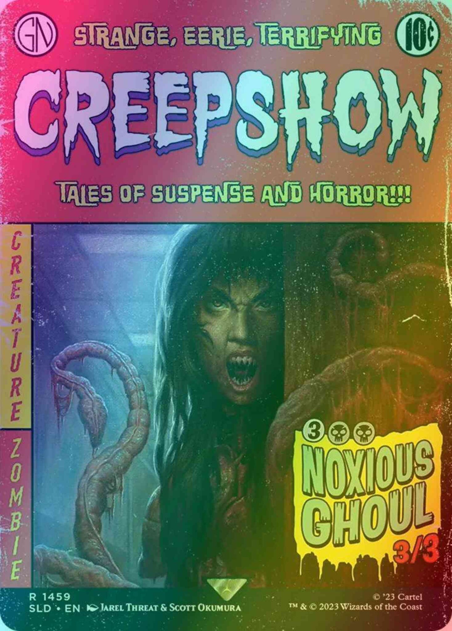Noxious Ghoul // Noxious Ghoul [1459] [Borderless] [Creepshow] [Secret Lair Drop] [Foil]