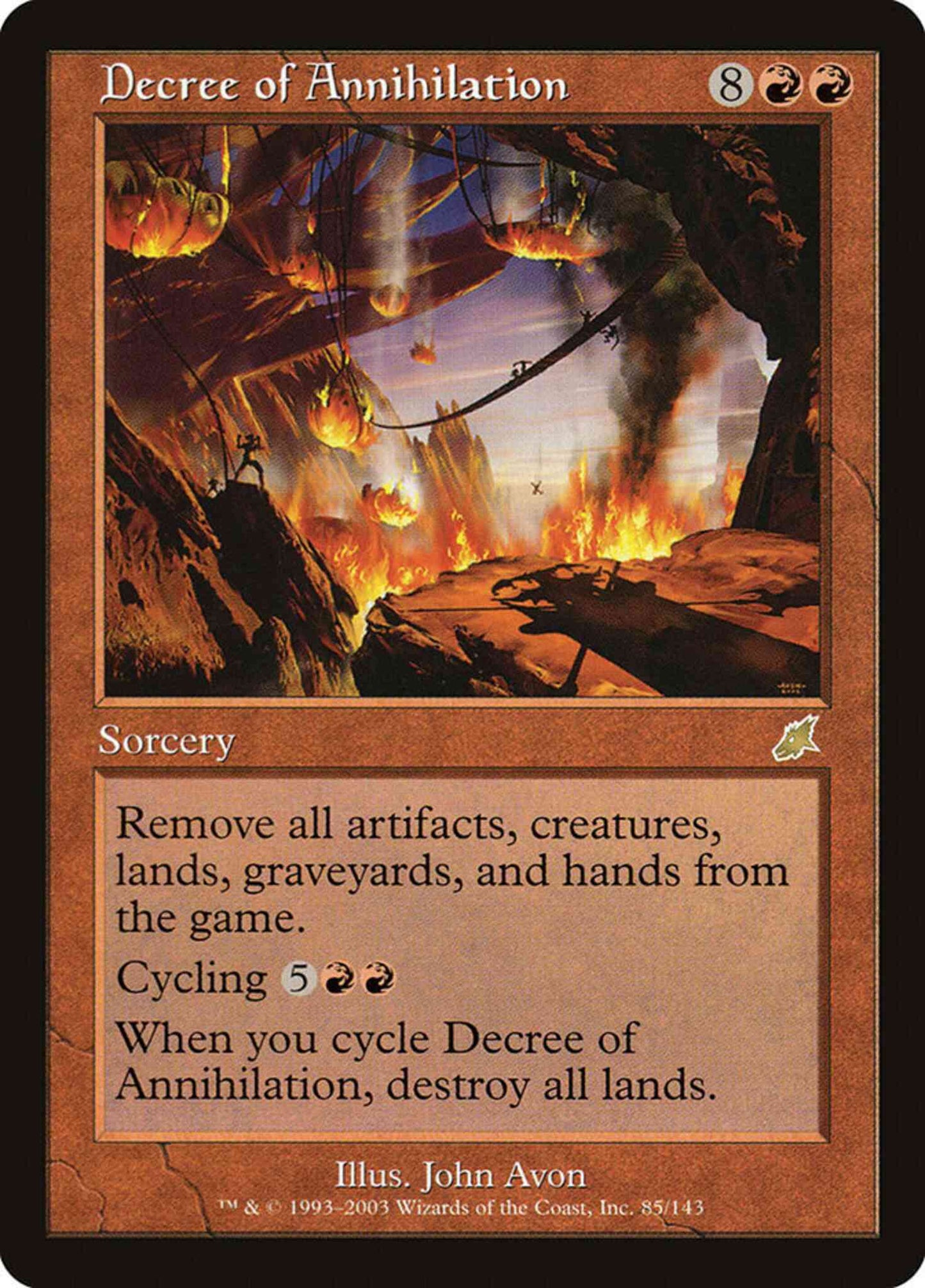 Decree of Annihilation [85] [Scourge] [Non-Foil]