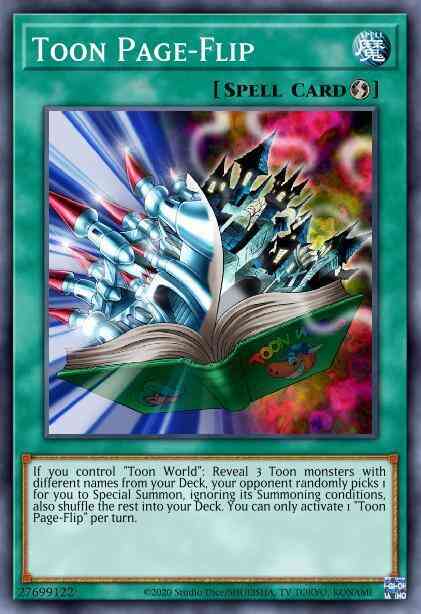 Toon Page-Flip - TOCH-EN004 - Collector's Rare - Unlimited