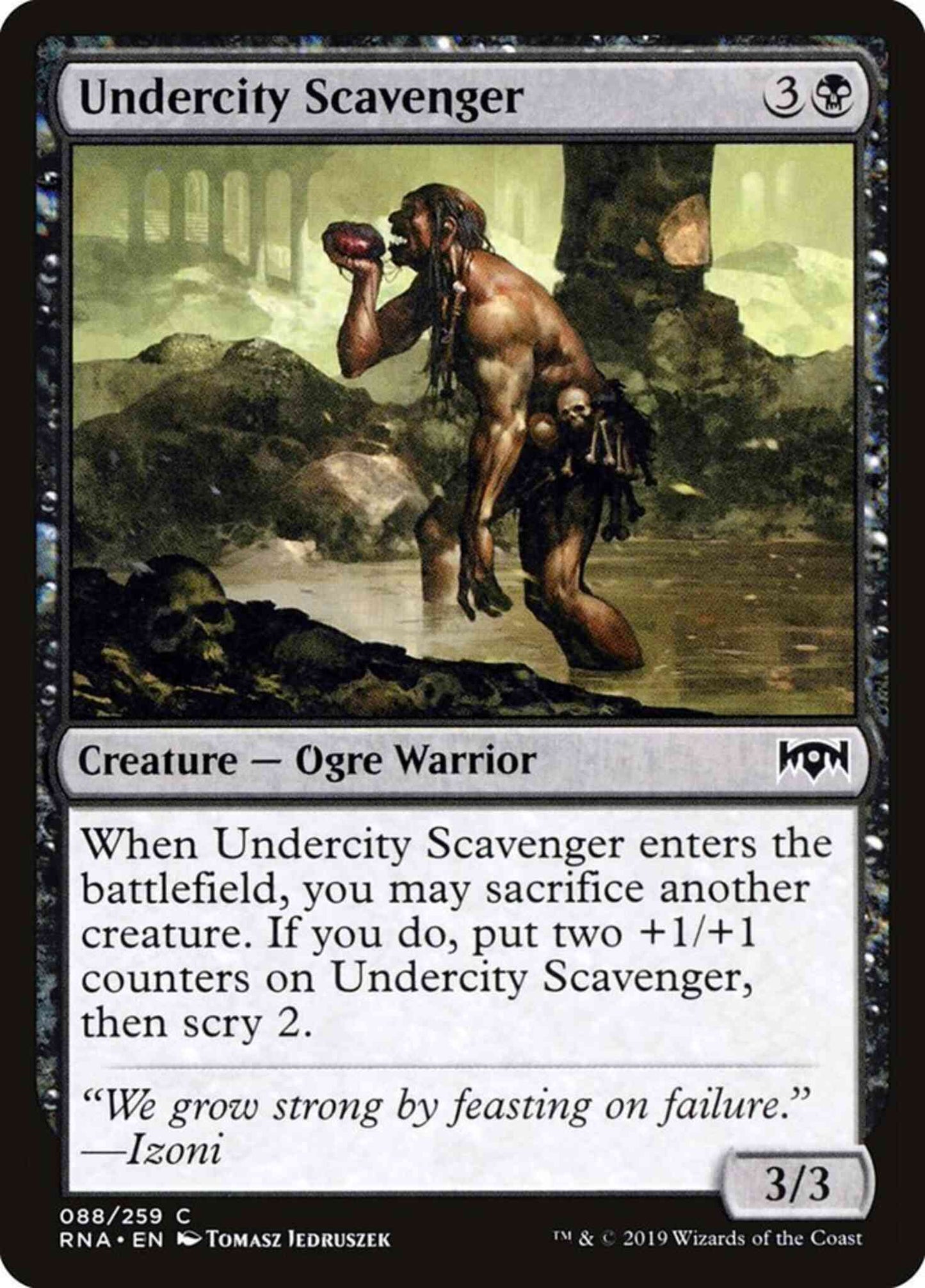 Undercity Scavenger [88] [Ravnica Allegiance] [Non-Foil]