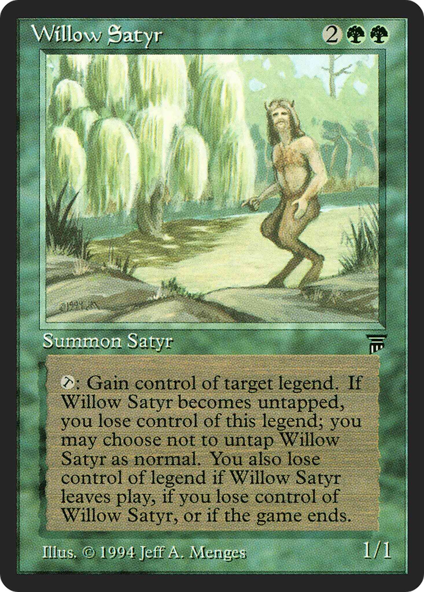 Willow Satyr [212] [Legends] [Non-Foil]