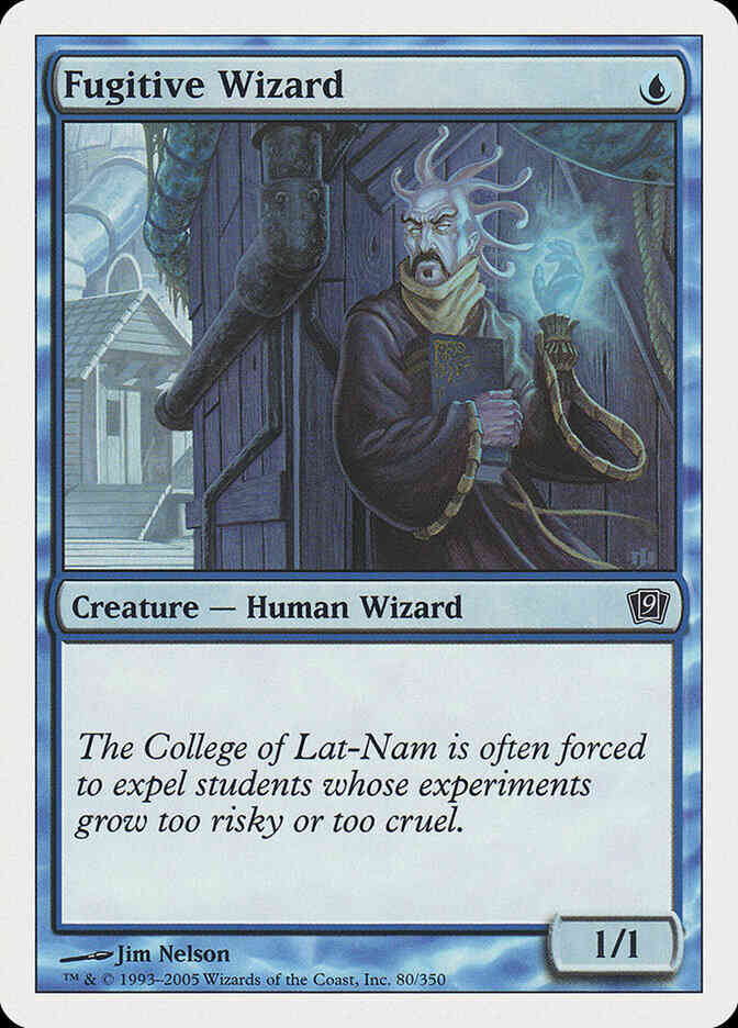 Fugitive Wizard [80] [Ninth Edition] [Non-Foil]