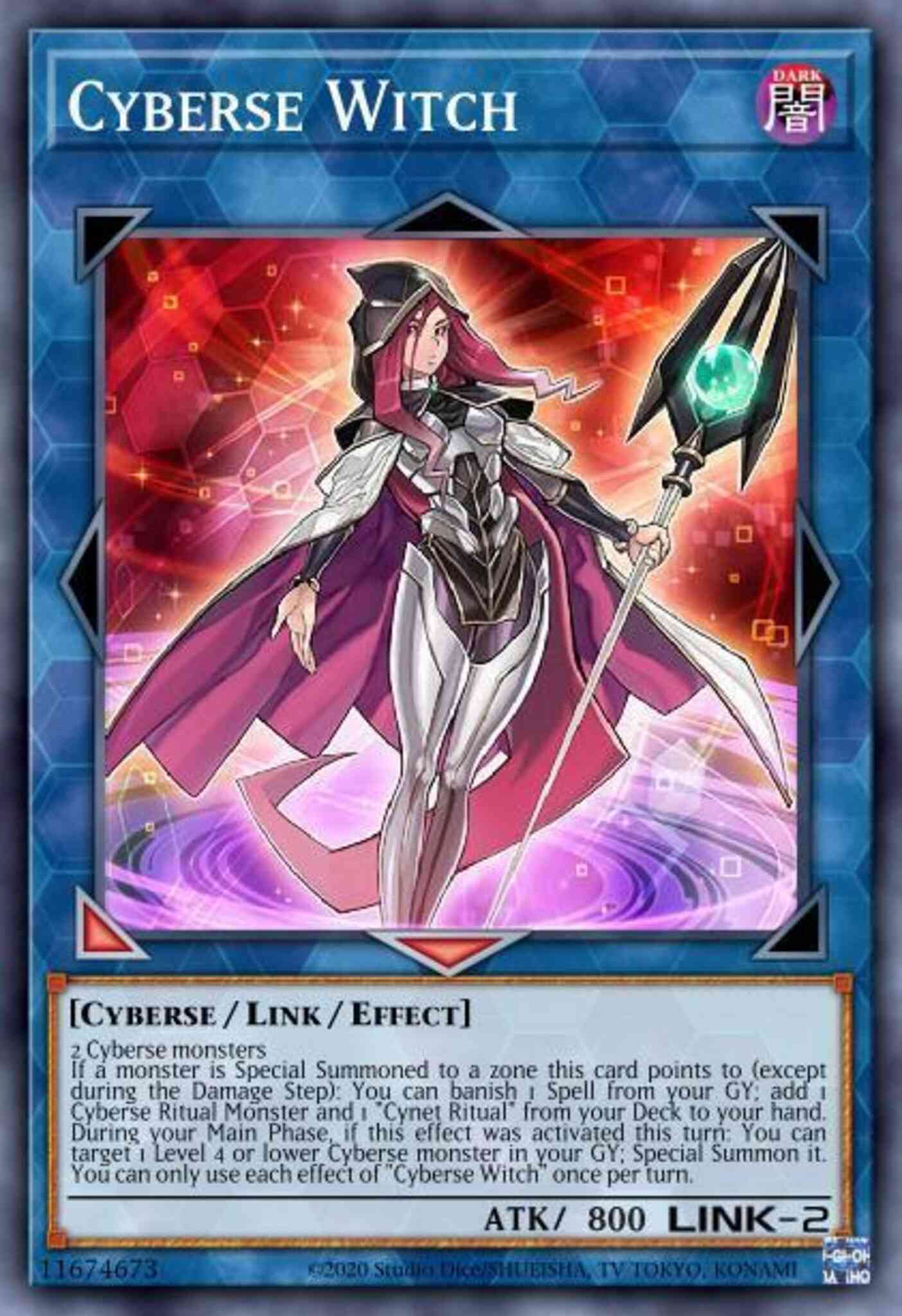 Cyberse Witch - CYHO-EN035 - Rare - Unlimited