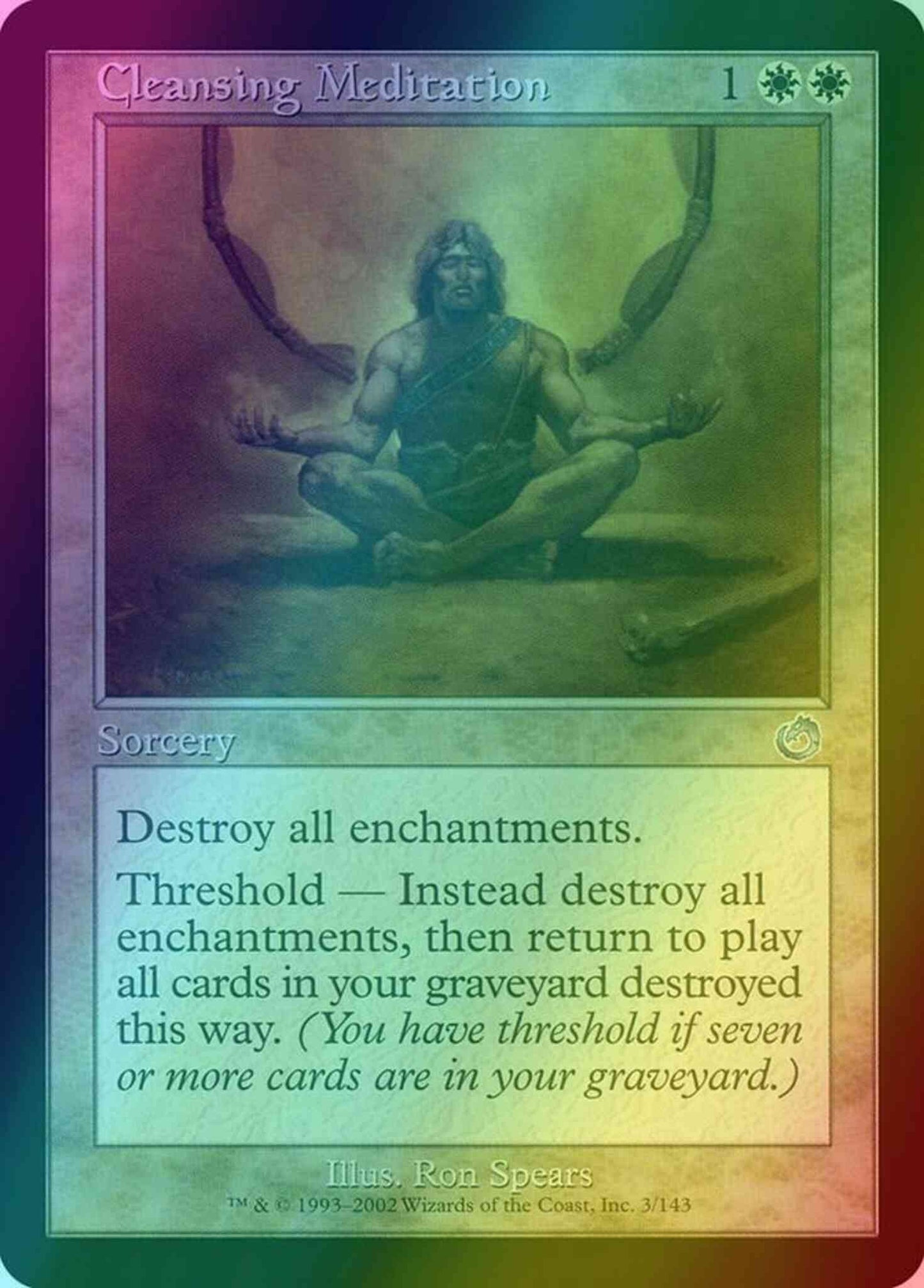 Cleansing Meditation [3] [Torment] [Foil]