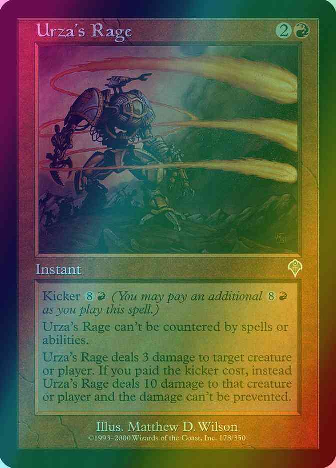 Urza's Rage [178] [Invasion] [Foil]