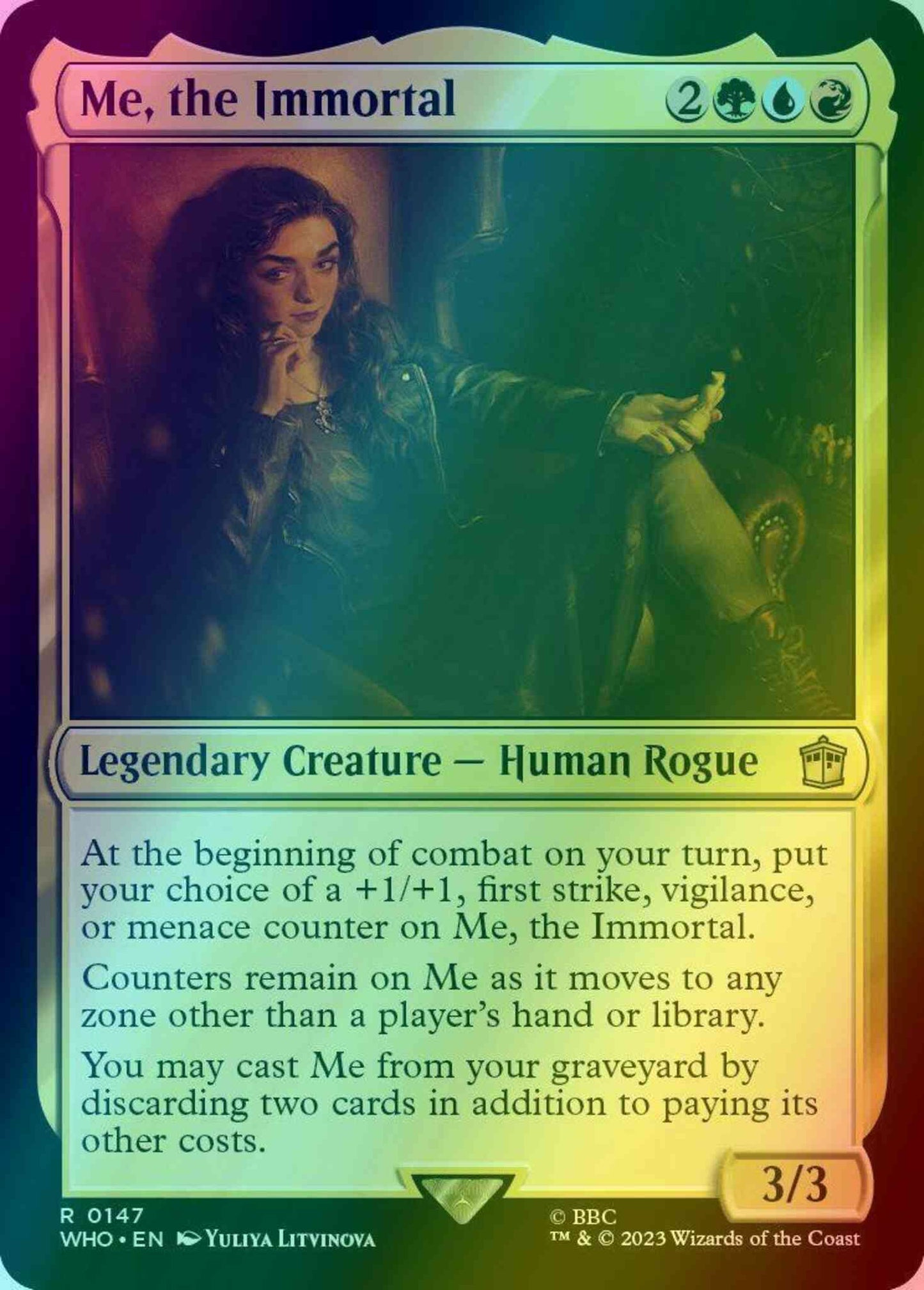 Me, the Immortal [147] [Universes Beyond: Doctor Who] [Foil]
