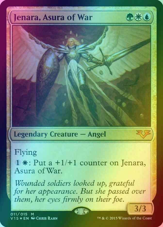 Jenara, Asura of War [11] [From the Vault: Angels] [Foil]