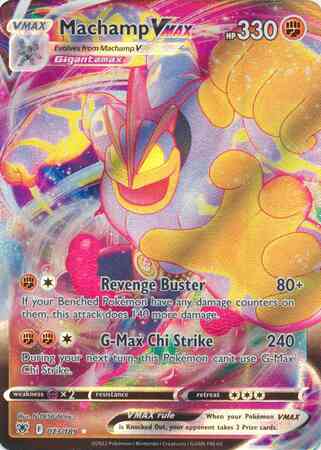 Machamp VMAX - 073/189 - Rare Ultra [swsh10-073] [Ultra]