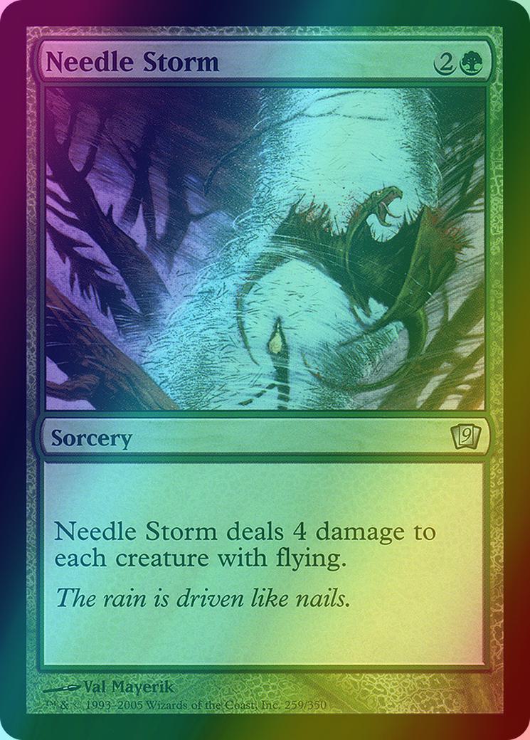 Needle Storm [259x] [Ninth Edition] [Foil]