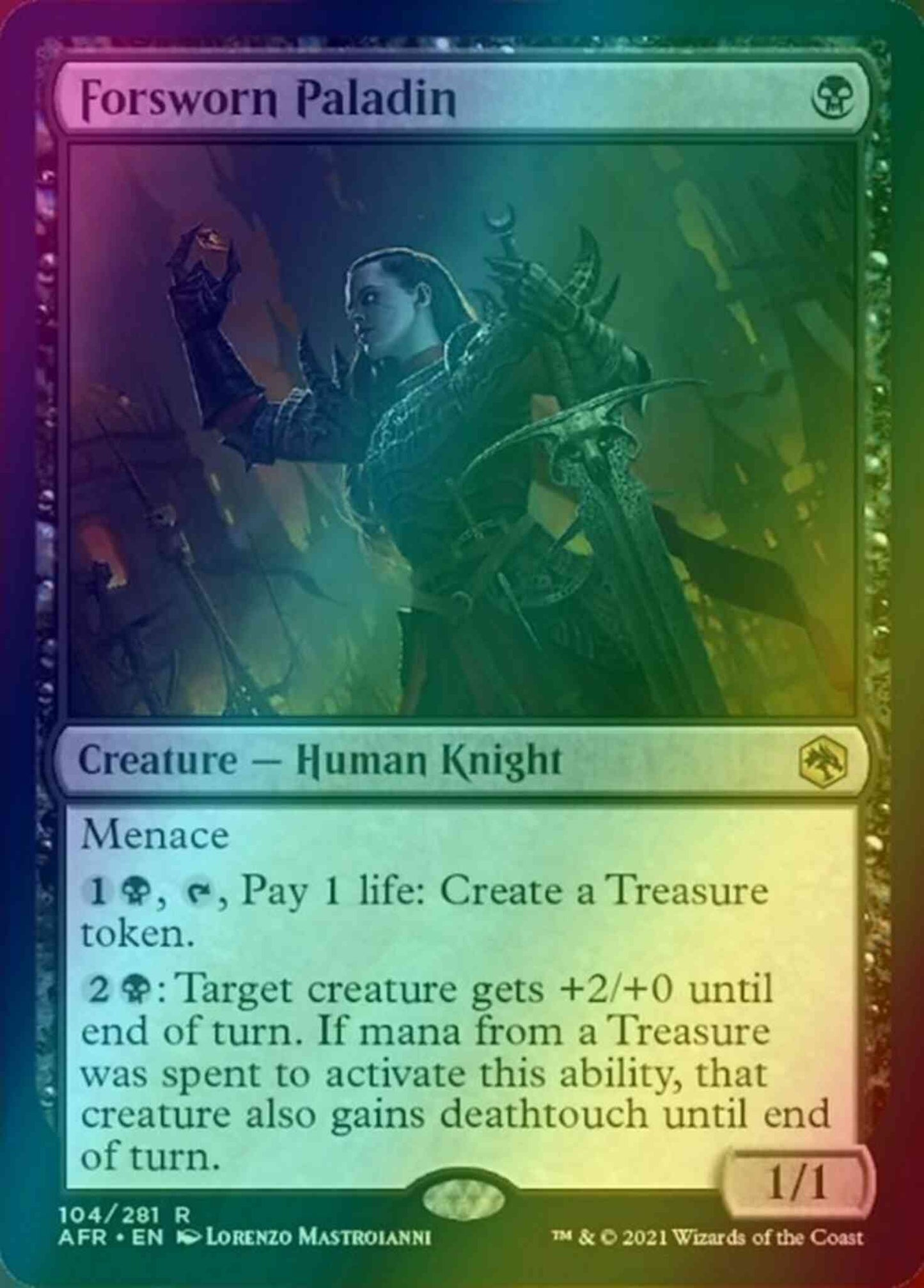 Forsworn Paladin [104] [Adventures in the Forgotten Realms] [Foil]