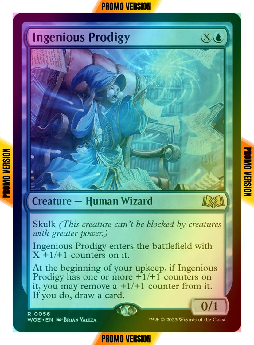 Ingenious Prodigy [56p] [Promo Pack] [Wilds of Eldraine: Promos] [Foil]