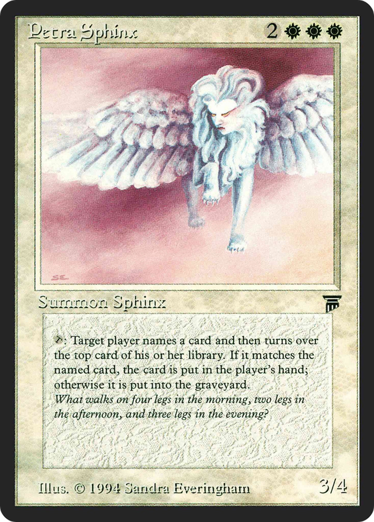 Petra Sphinx [30] [Legends] [Non-Foil]