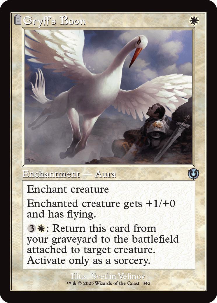 Gryff's Boon [342] [Retro Frame] [Innistrad Remastered] [Non-Foil]