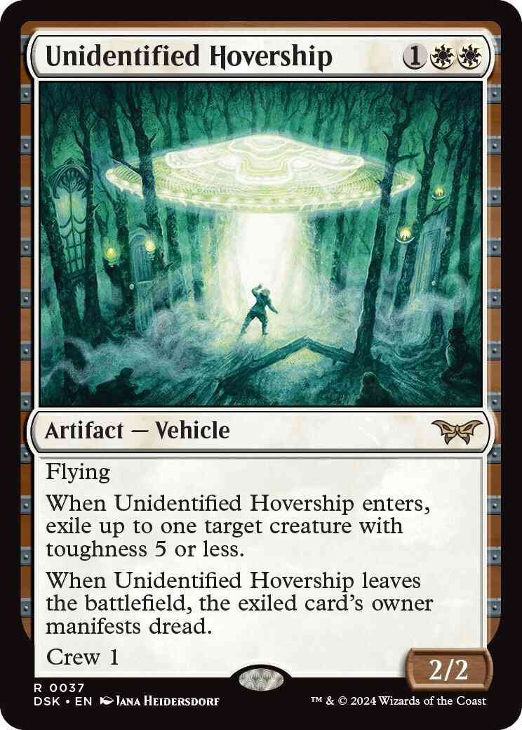 Unidentified Hovership [37] [Duskmourn: House of Horror] [Non-Foil]