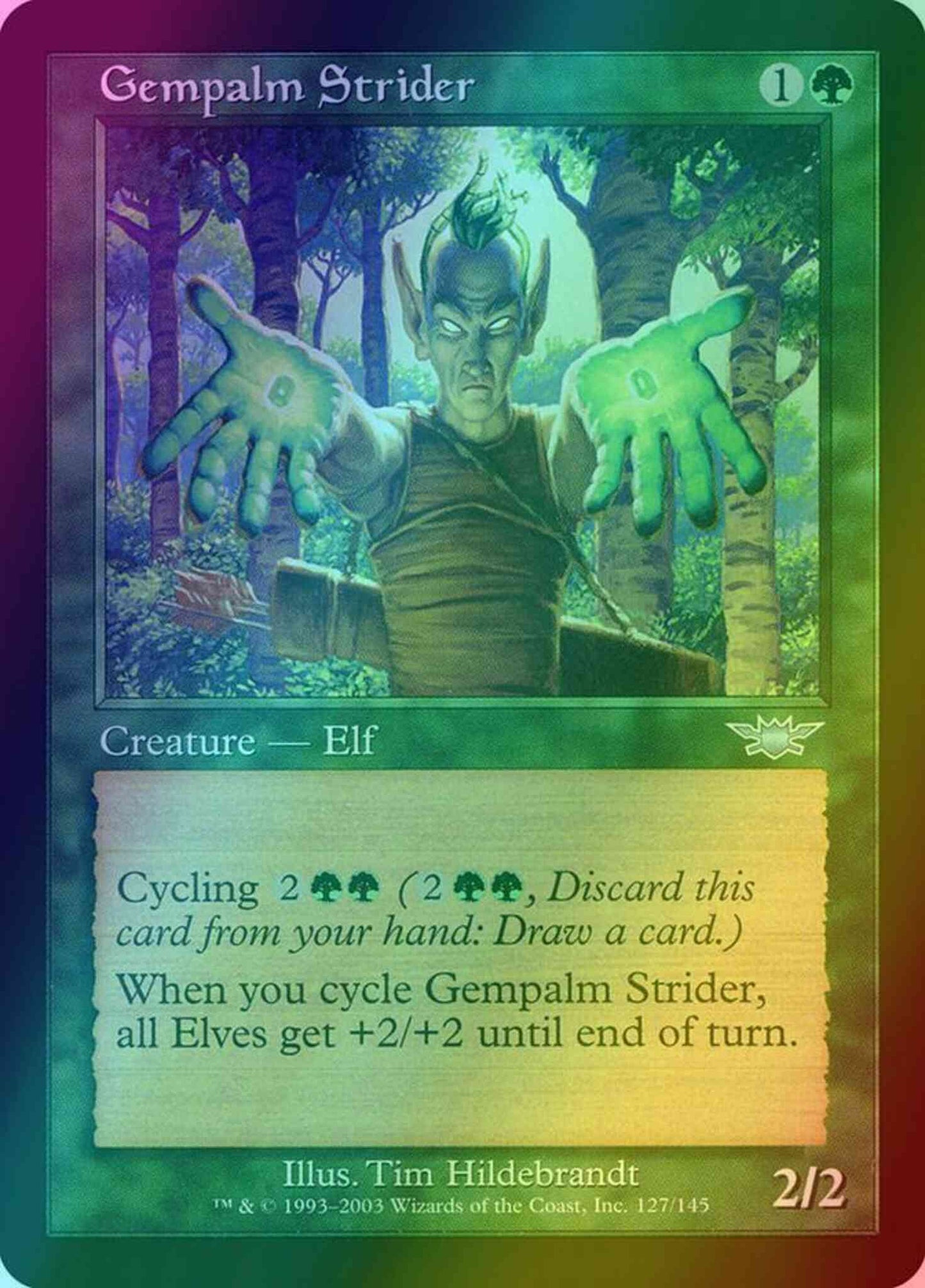 Gempalm Strider [127] [Legions] [Foil]