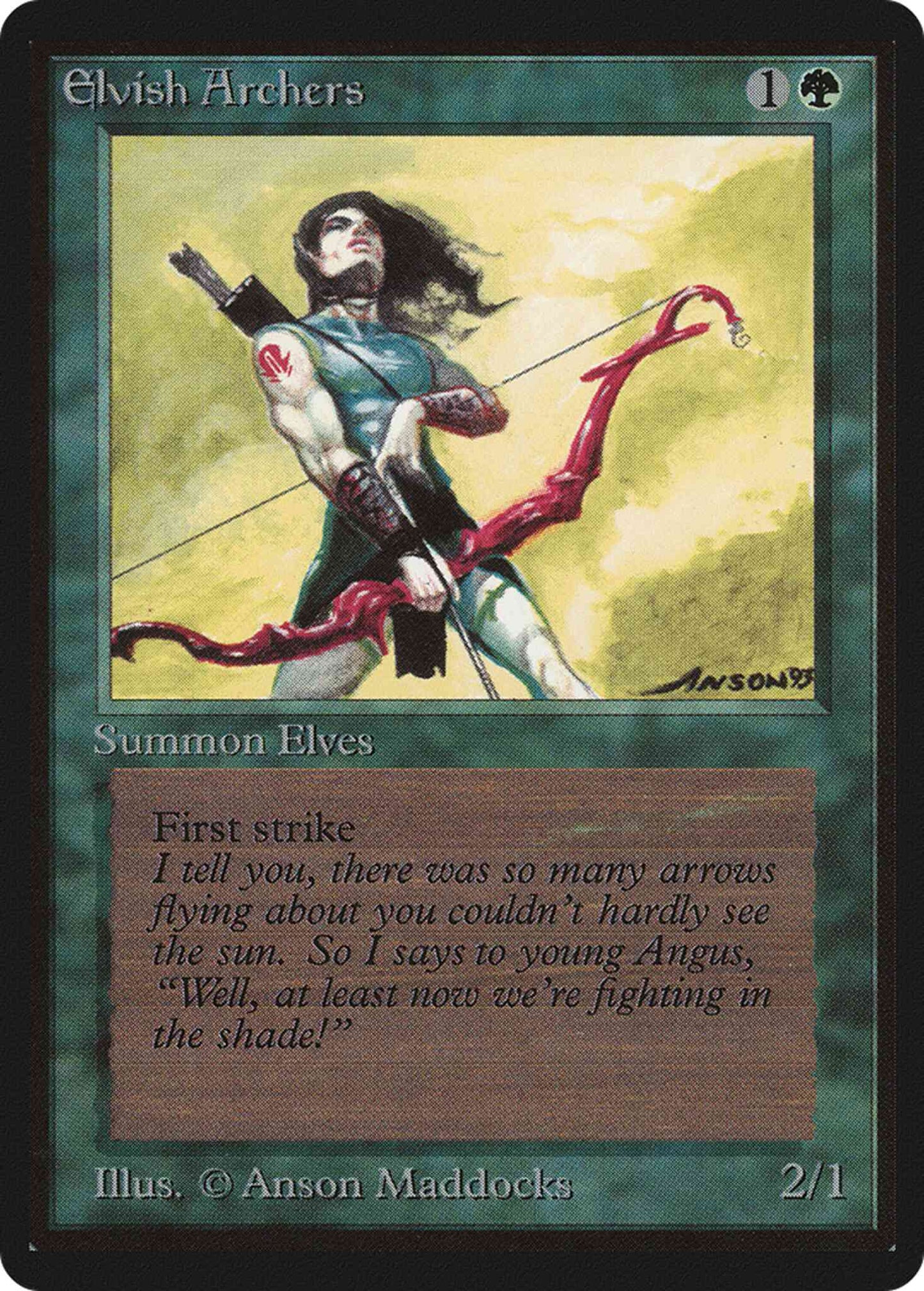 Elvish Archers [192] [Limited Edition Beta] [Non-Foil]