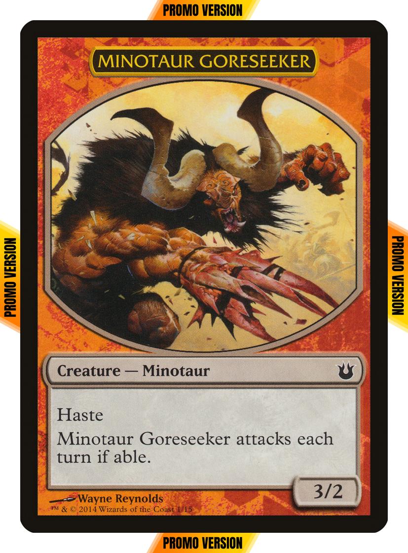 Minotaur Goreseeker Token [01] [Battle the Horde] [Non-Foil]