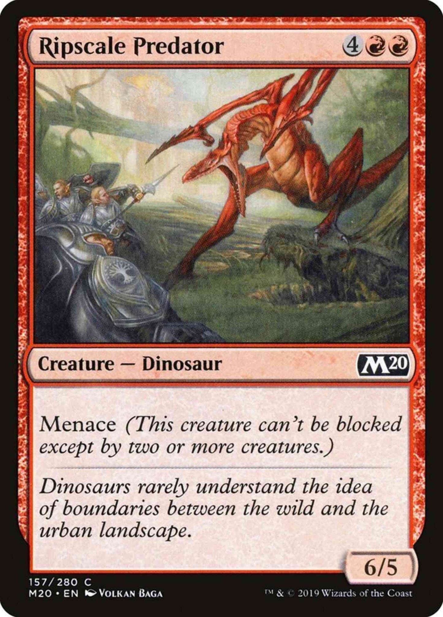 Ripscale Predator [157] [Core Set 2020] [Non-Foil]
