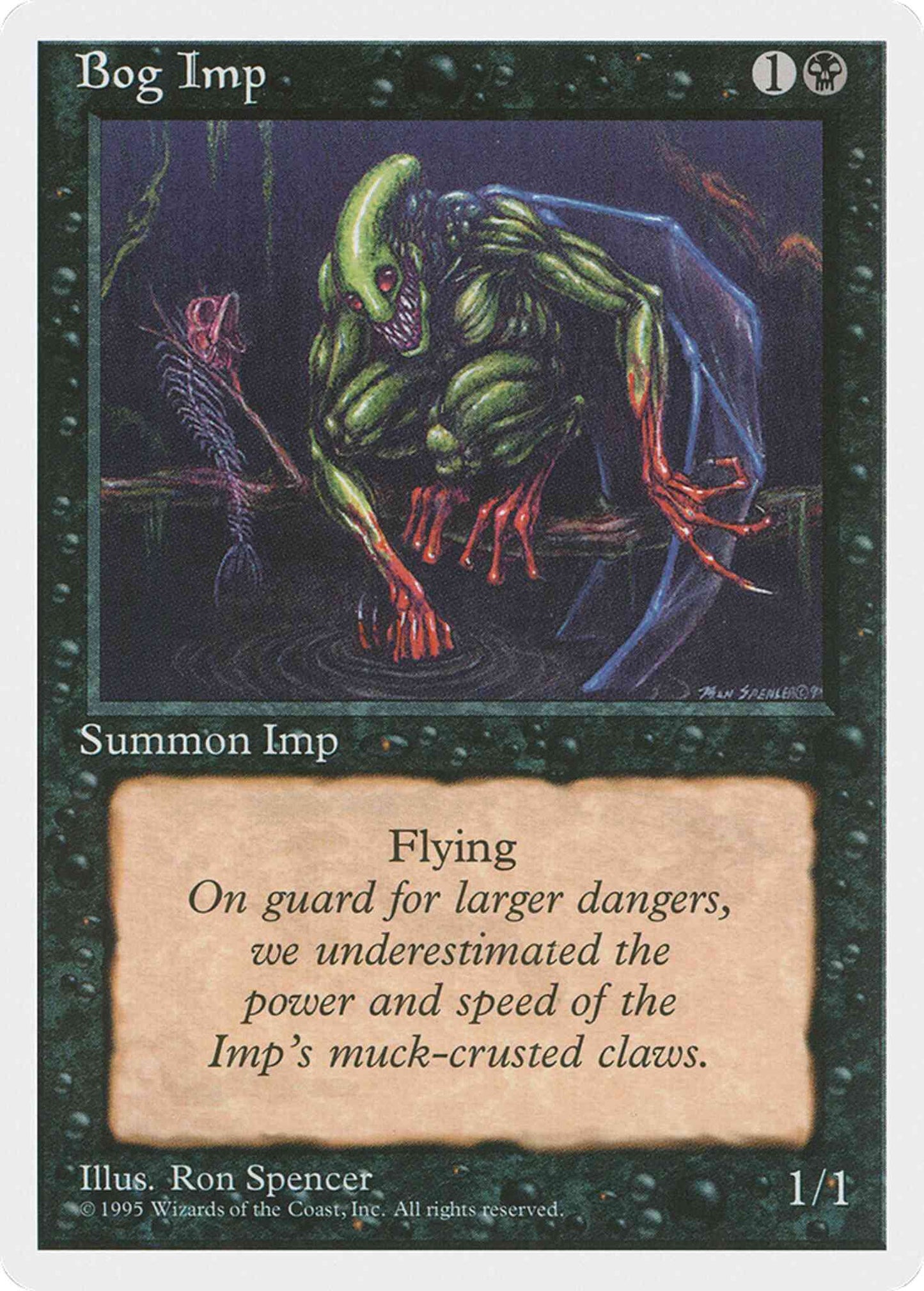 Bog Imp [123] [Fourth Edition] [Non-Foil]