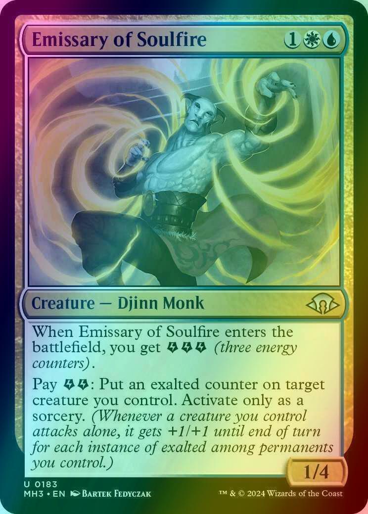 Emissary of Soulfire [183] [Modern Horizons 3] [Foil]