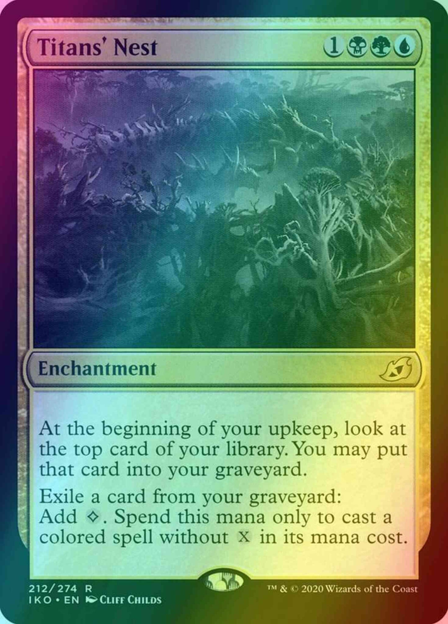 Titans' Nest [212] [Ikoria: Lair of Behemoths] [Foil]