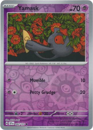 Yamask - 082/191 - Common [sv08-082] [Reverse Holo]