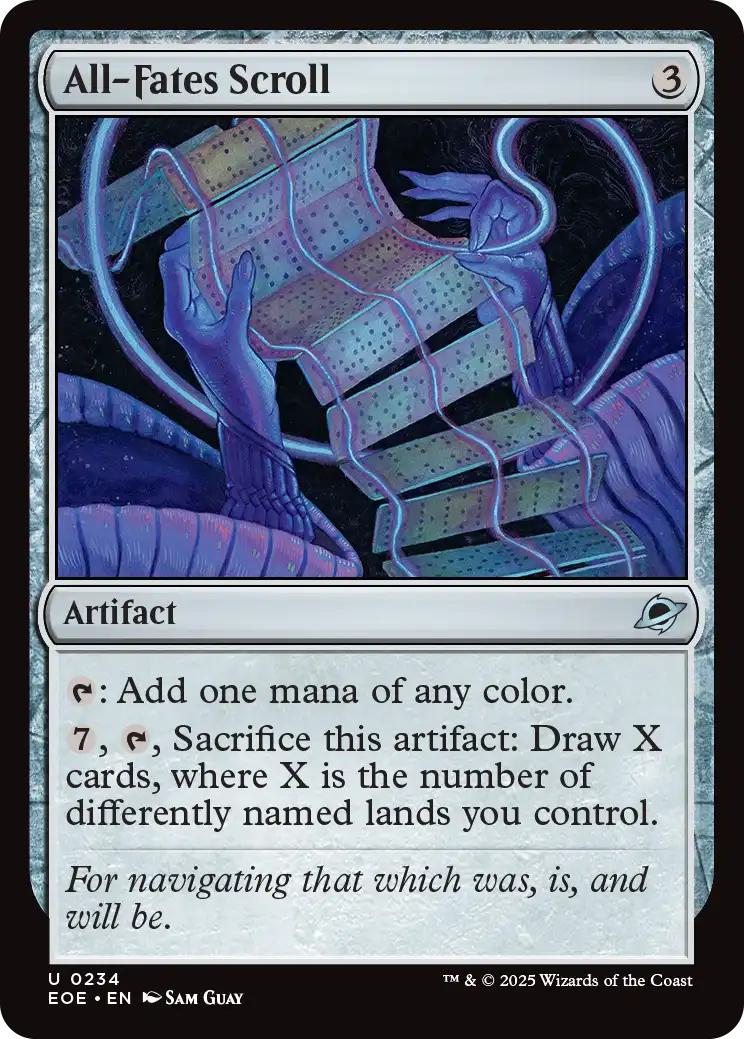 All-Fates Scroll [234] [Edge of Eternities] [Non-Foil]