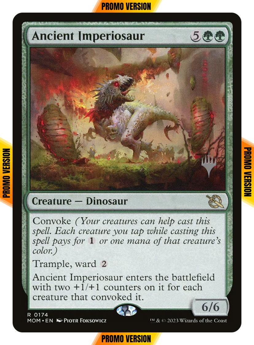 Ancient Imperiosaur [174p] [Promo Pack] [March of the Machine: Promos] [Non-Foil]