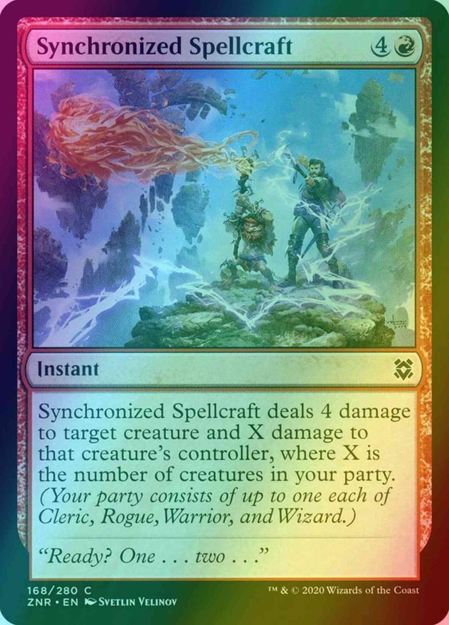 Synchronized Spellcraft [168] [Zendikar Rising] [Foil]