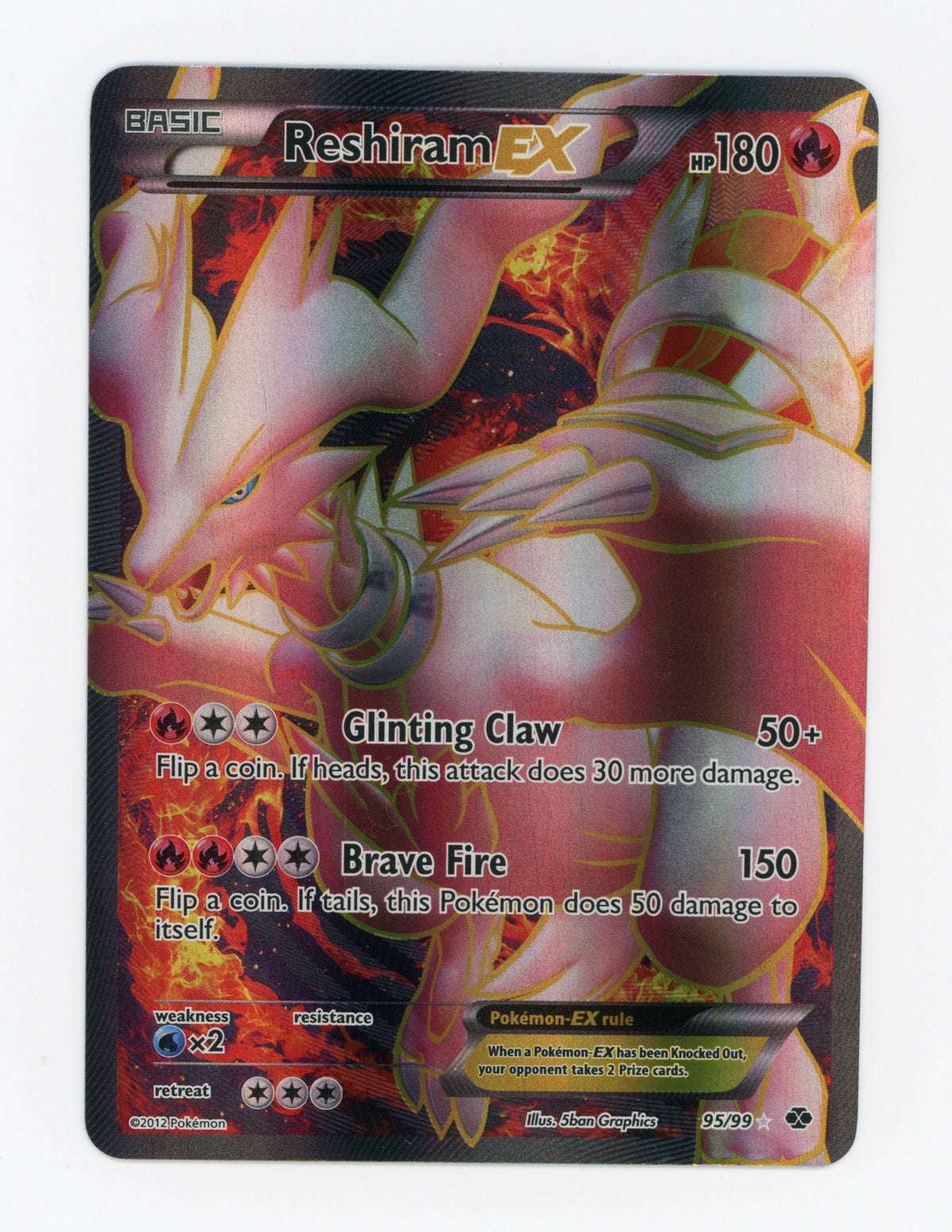 Reshiram-EX — Rare Holo EX — ID 20711