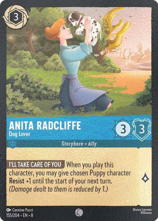 Anita Radcliffe - Dog Lover - 155/204 [Reign of Jafar] [Cold Foil]