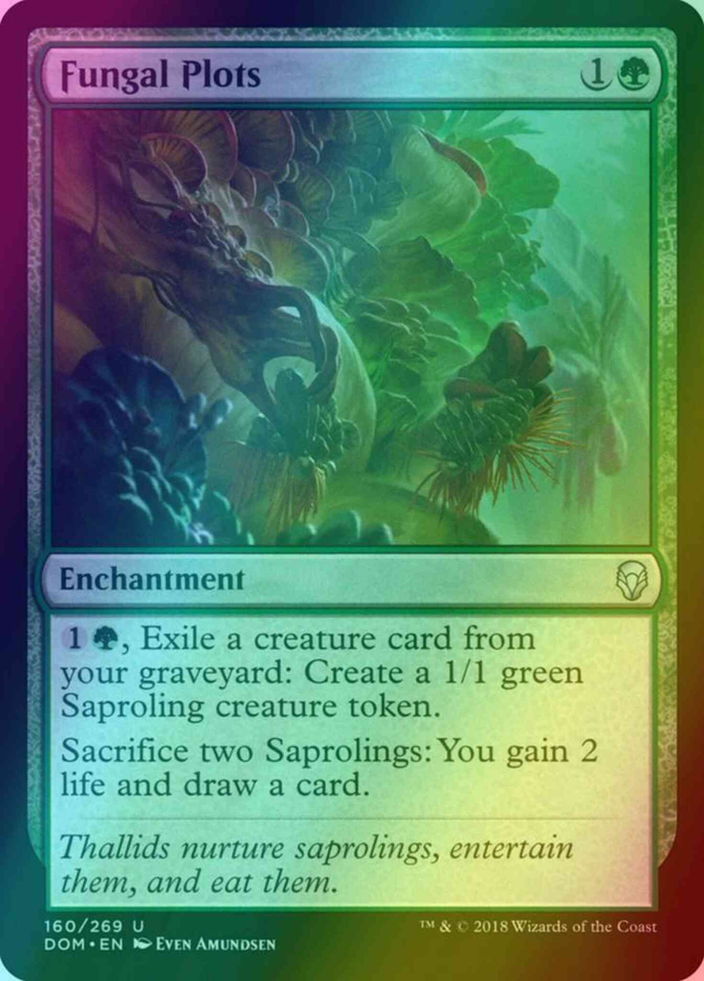 Fungal Plots [160] [Dominaria] [Foil]