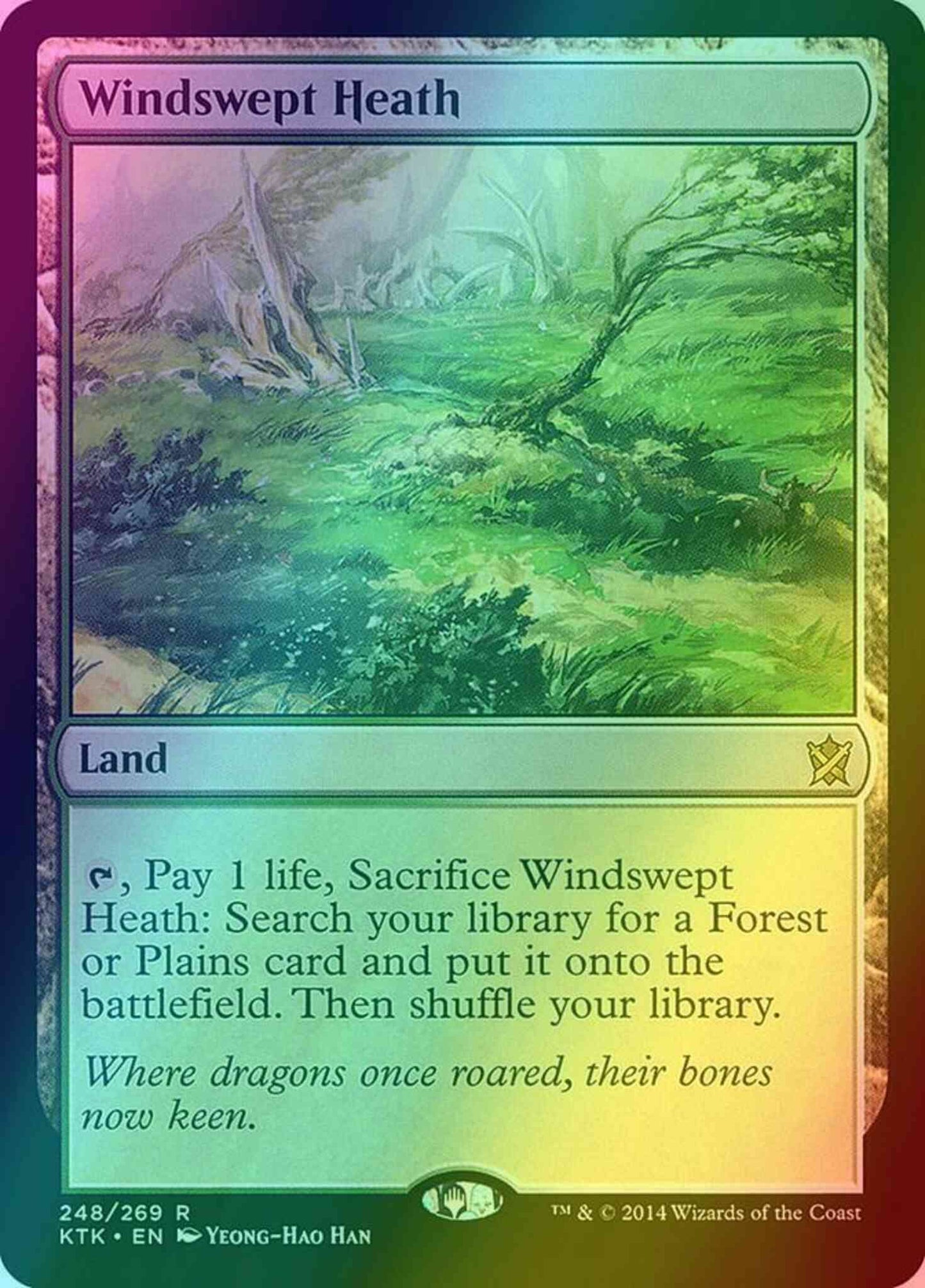 Windswept Heath [248] [Khans Of Tarkir] [Foil]
