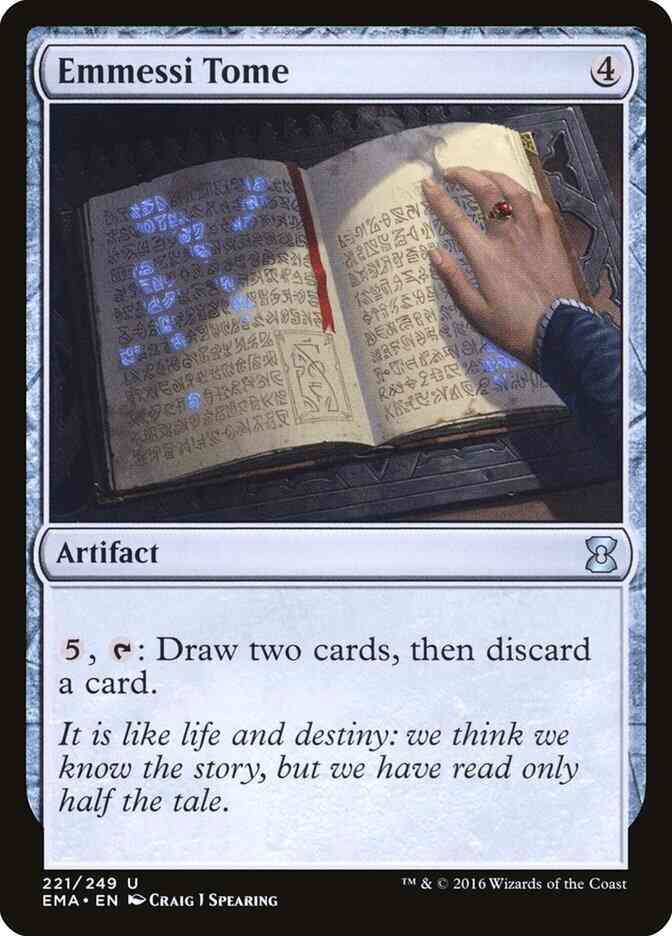 Emmessi Tome [221] [Eternal Masters] [Non-Foil]