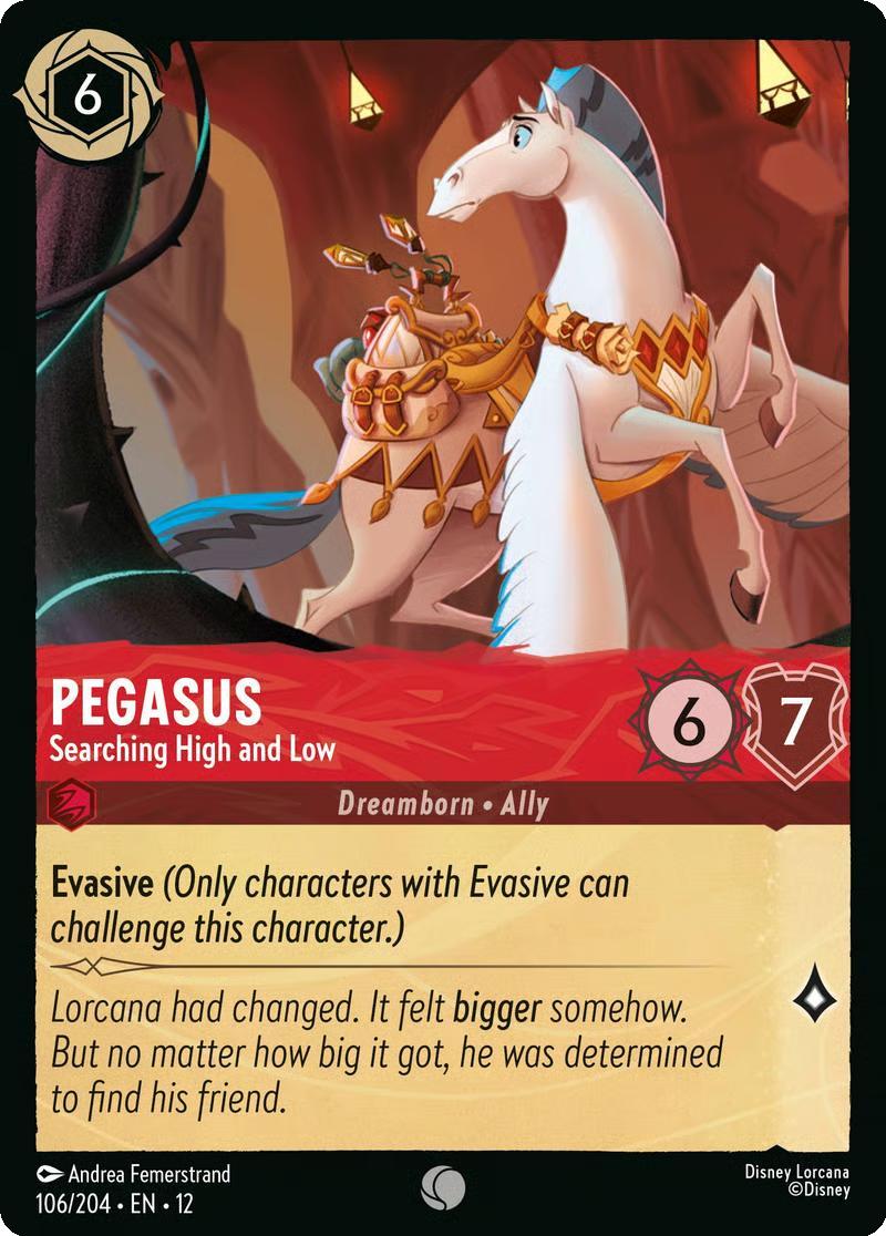 Pegasus - Searching High and Low - 106/204 [Wilds Unknown] [Non-Foil]