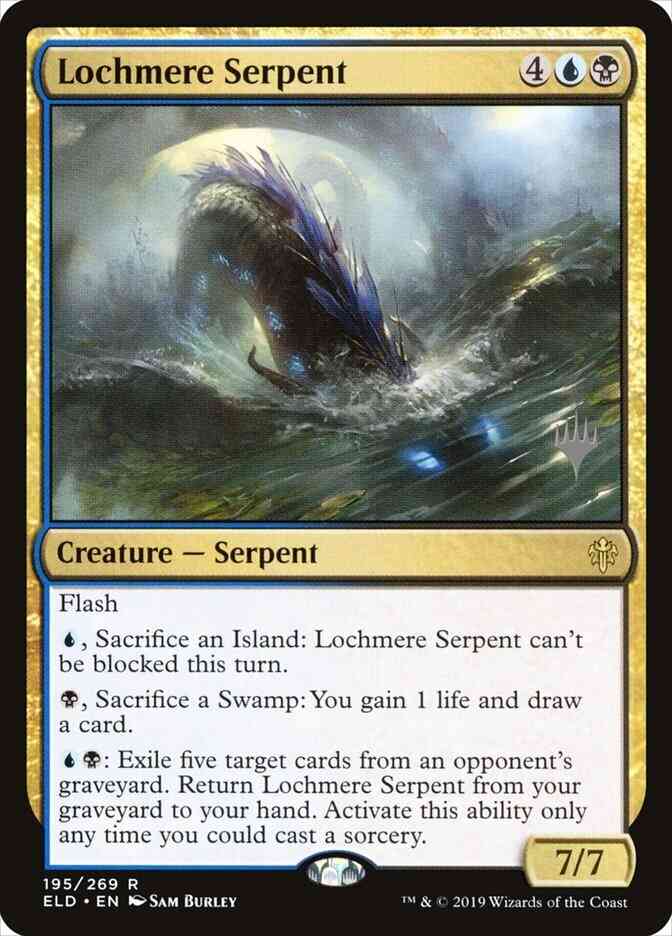 Lochmere Serpent [195p] [Promo Pack] [Throne of Eldraine Promos] [Non-Foil]