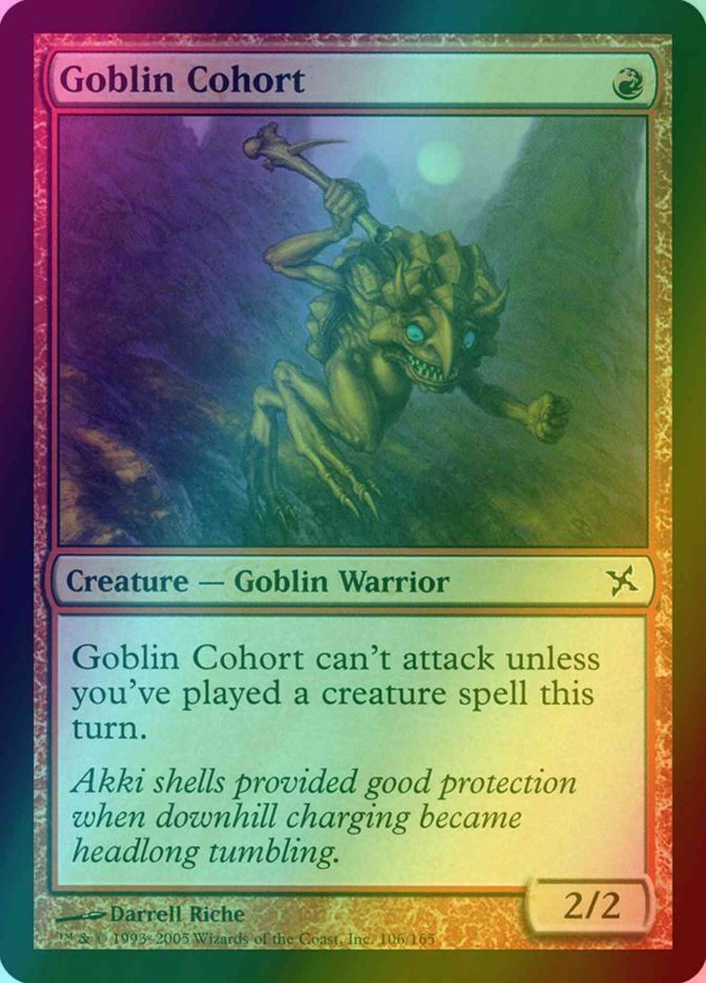 Goblin Cohort [106] [Betrayers of Kamigawa] [Foil]