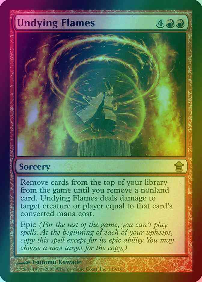 Undying Flames [119] [Saviors of Kamigawa] [Foil]