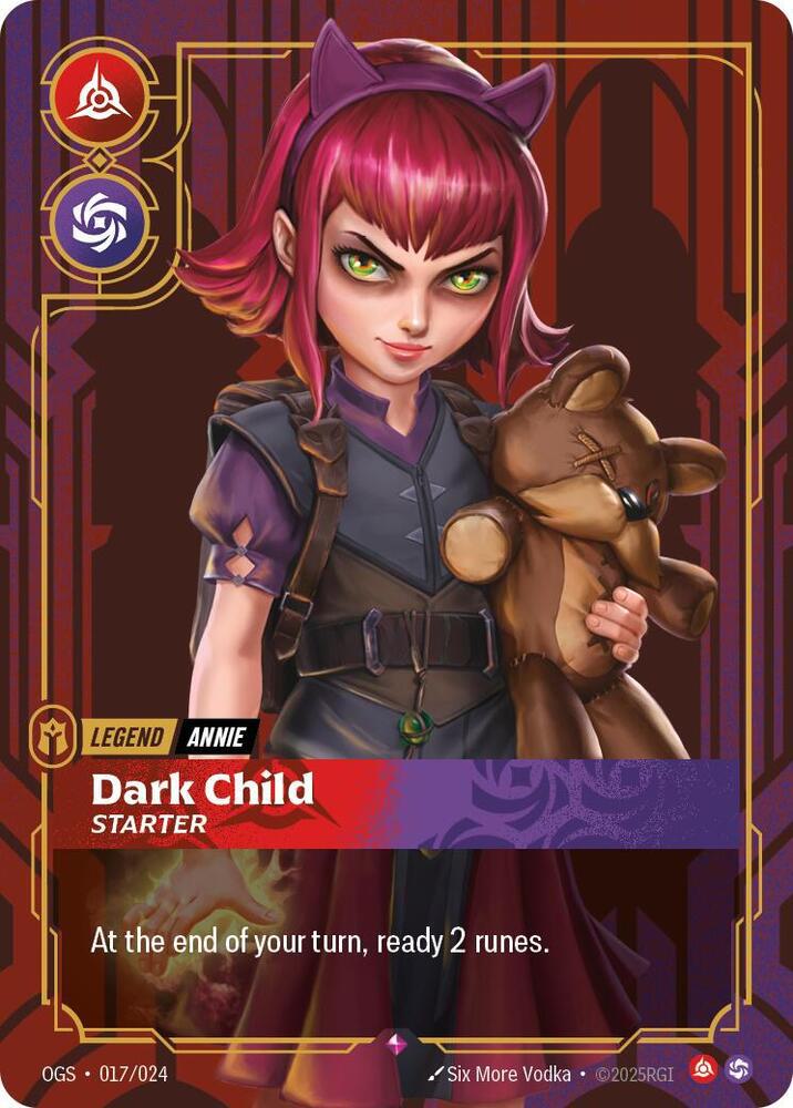 Dark Child - Starter (Annie) - 017/024 [Origins: Proving Grounds] [Non-Foil]