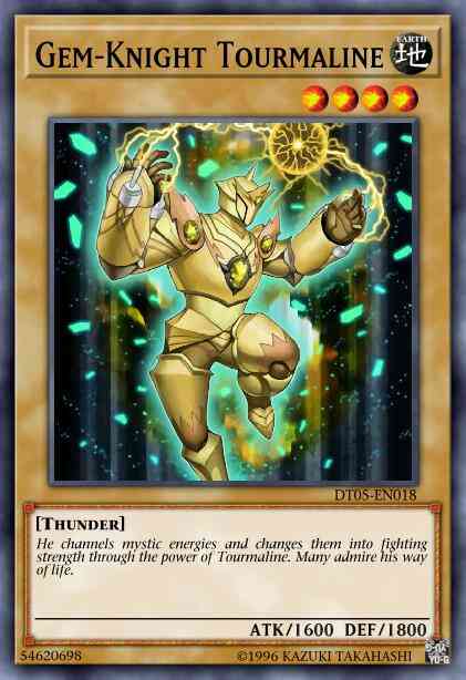Gem-Knight Tourmaline - DT05-EN018 - Duel Terminal Normal Parallel Rare - Duel Terminal